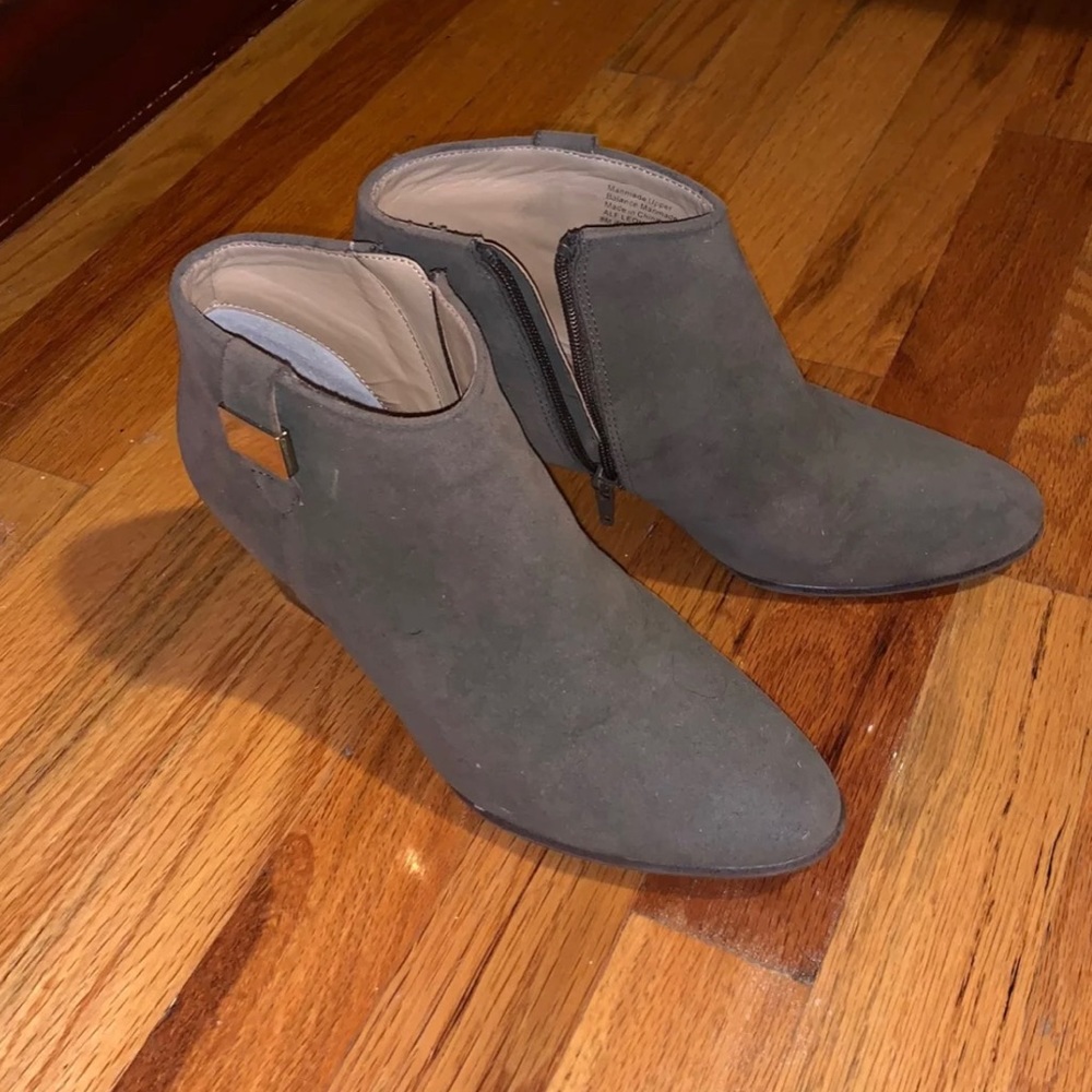 Alfani booties.